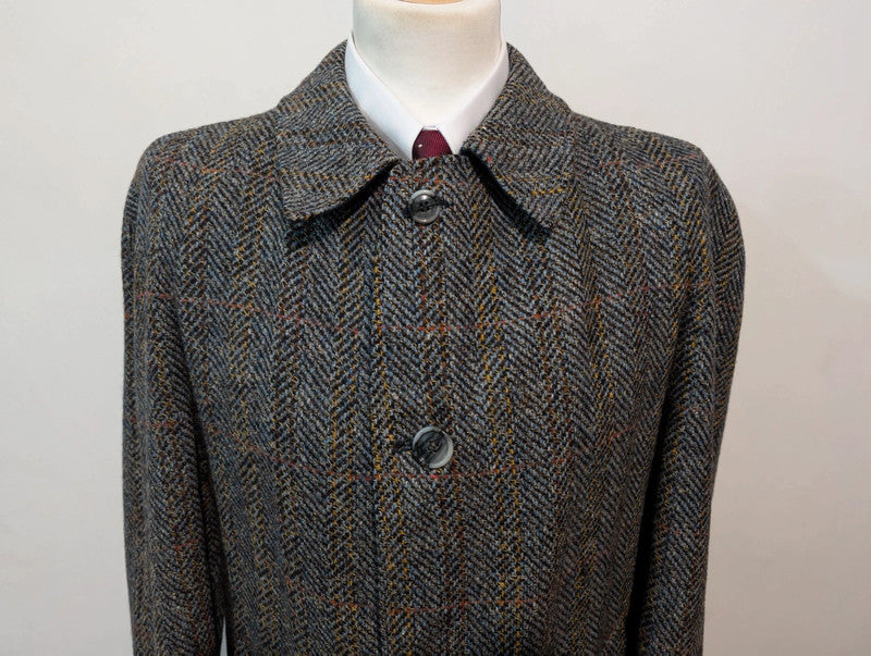 Manteau raglan en tweed