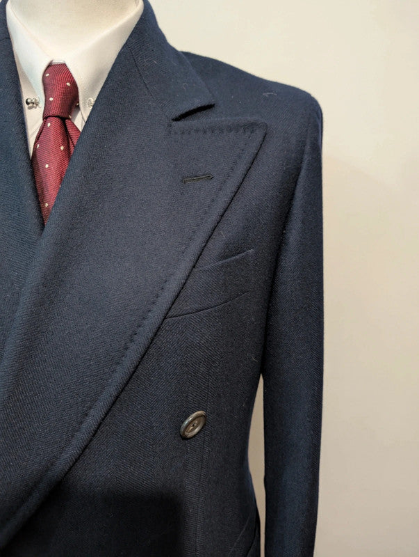 Formidable manteau polo coat croisé bleu marine