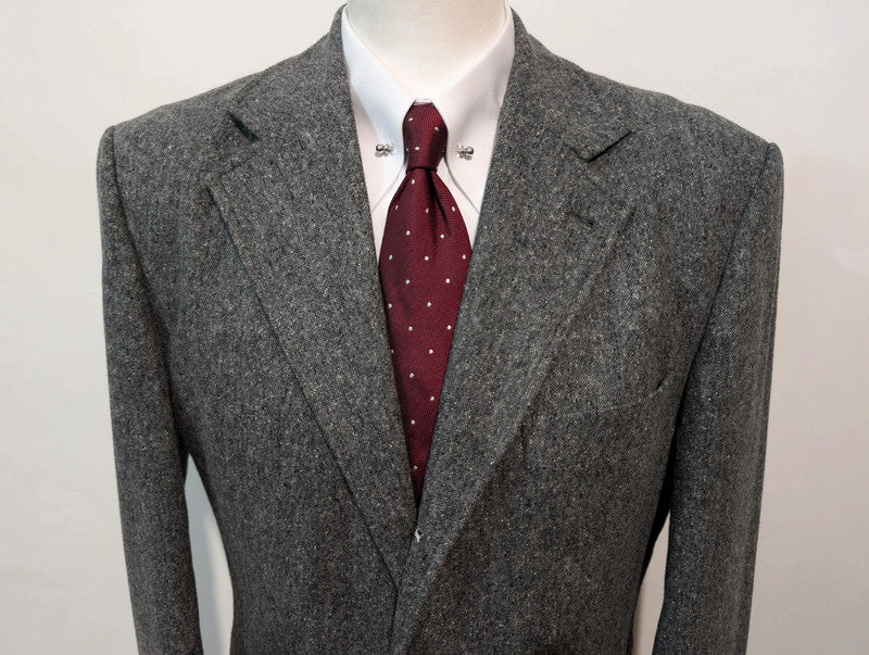 Very rare gray tweed suit