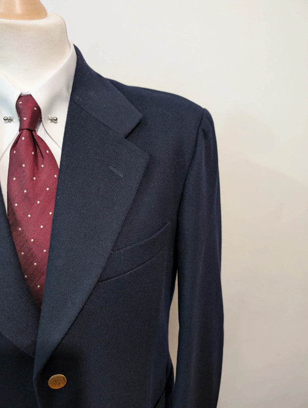 Beautiful navy blue wool jacket