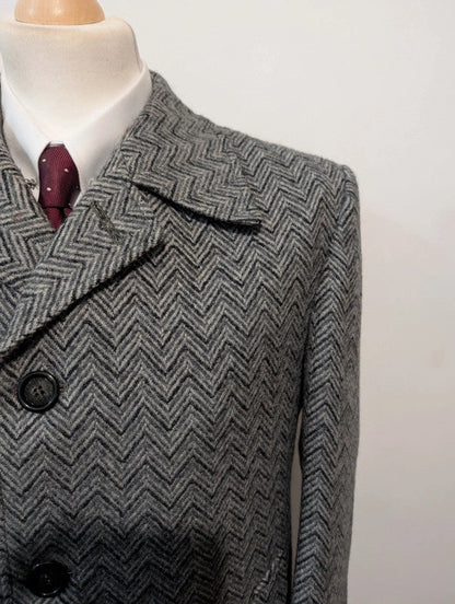 Magnifique manteau en tweed