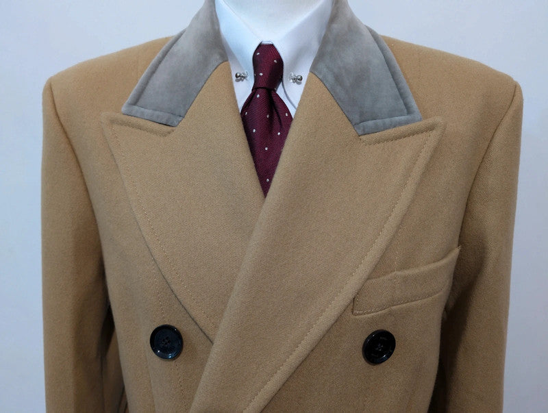 Fabulous Chesterfield Double Breasted Wool Coat