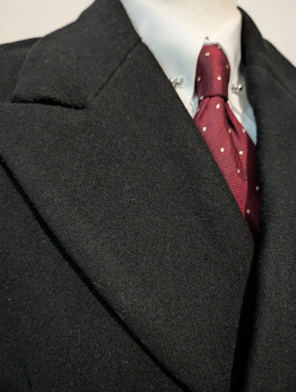 Superbe manteau croisé en laine