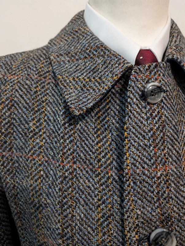 Manteau raglan en tweed