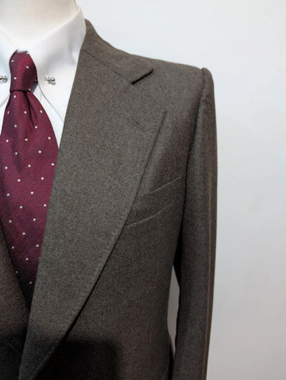 Splendide veste marron en flanelle lourde