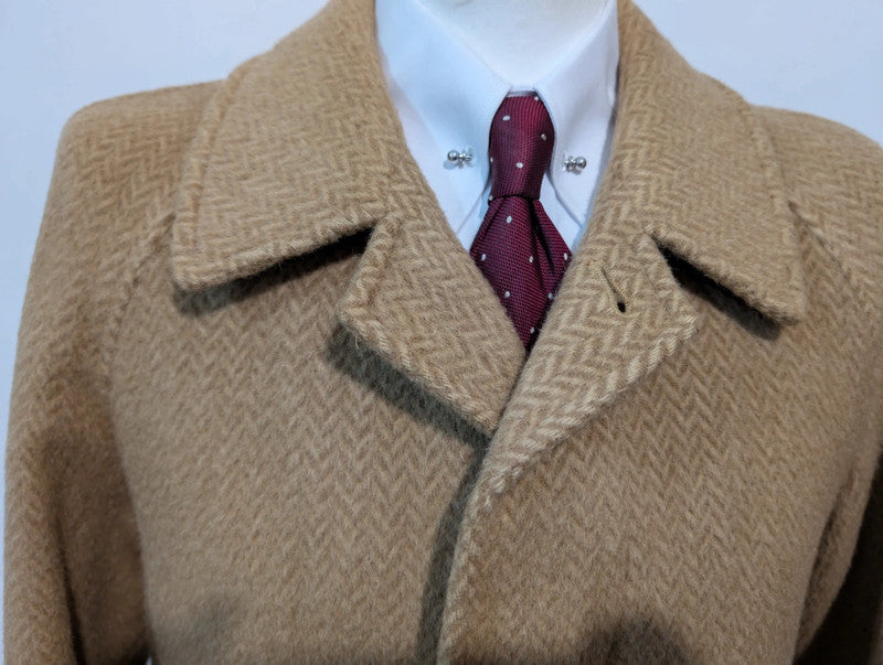 Incroyable manteau beige en tweed