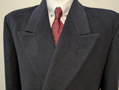 Magnifique manteau croisé en laine