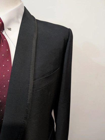 Beautiful black wool tuxedo