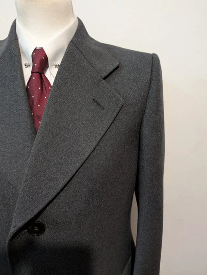 Magnifique manteau gris en laine