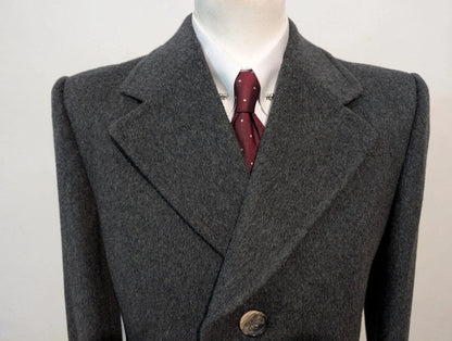 Incroyable manteau gris en laine