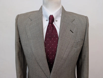 Toller grauer Anzug im Prince-of-Wales-Stil