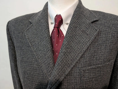 Chouet manteau gris chinés en laine