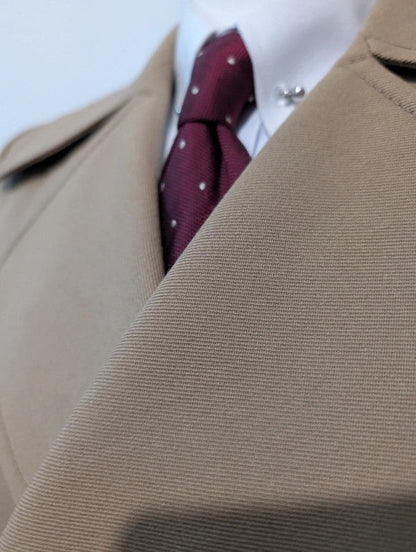 Magnifique polo coat beige en laine