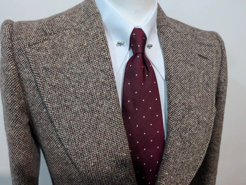 Spectaculaire veste sport en tweed