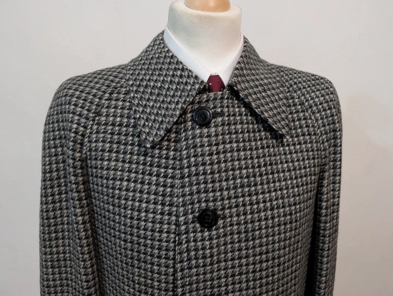 Sublime manteau gris en tweed