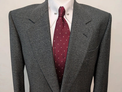 Original costume gris en flanelle