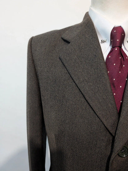 Magique veste marron en laine