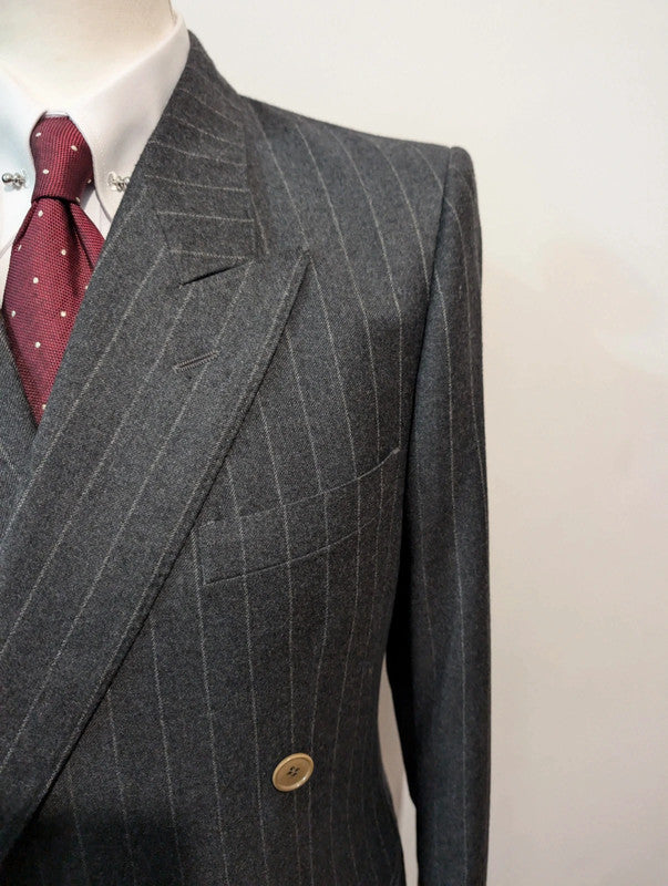 Dangerous Chalkstripe Flannel Double Breasted Suit