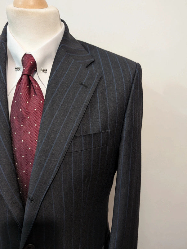 Super wool pinstripe suit