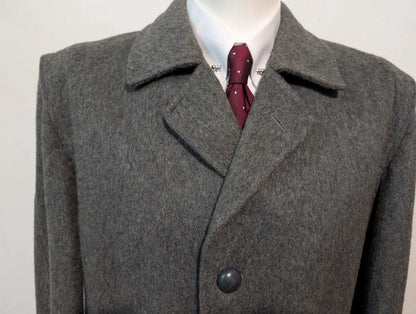 Sublime loden gris en laine