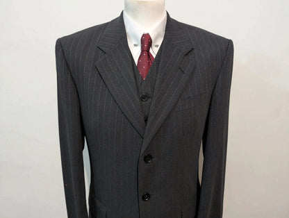 Furieux costume 3 pièces pinstripe