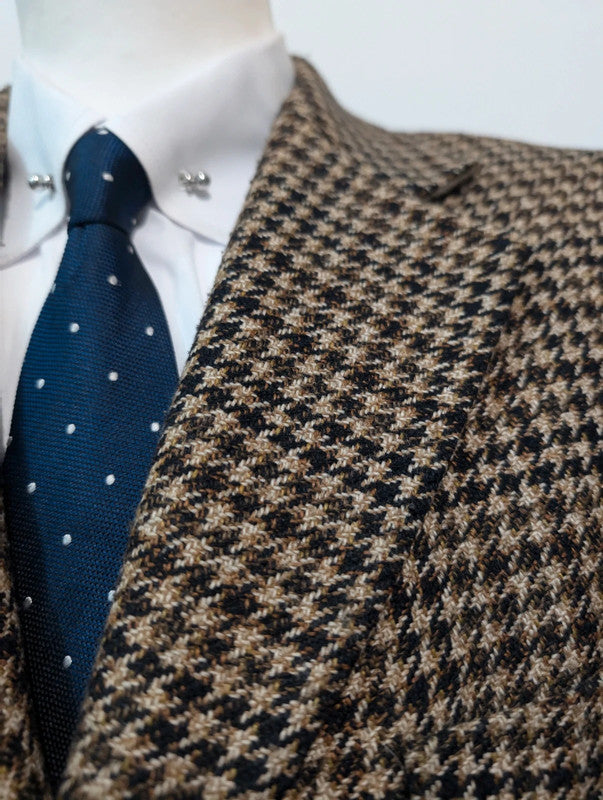 Nice brown houndstooth jacket