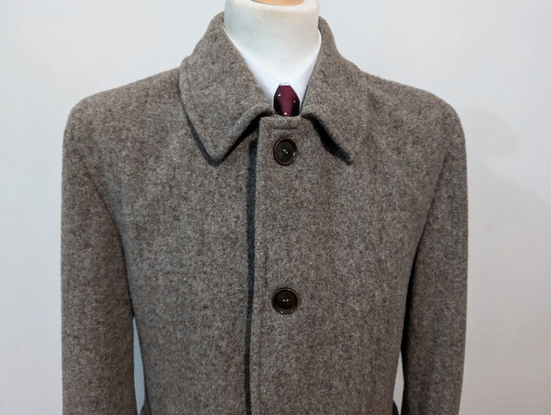 Cute gray brown wool coat