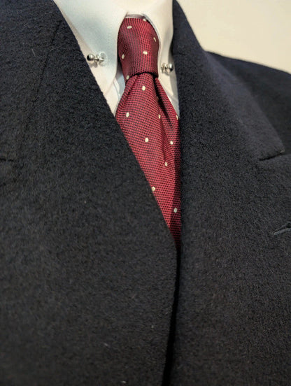 Magnifique manteau croisé en laine