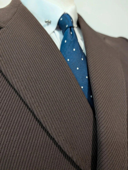 Magnifique manteau marron bespoke