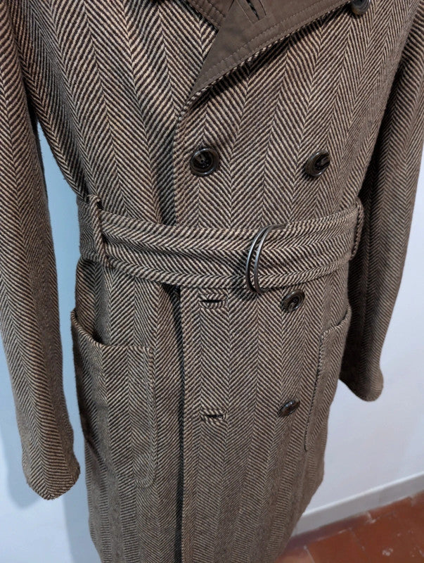 Super petit trench en tweed