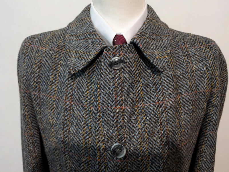 Manteau raglan en tweed