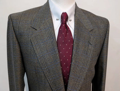 Original costume gris en flanelle