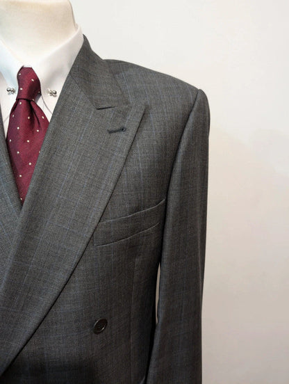 Sympathique costume croisé en laine