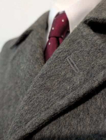 Sublime loden gris en laine