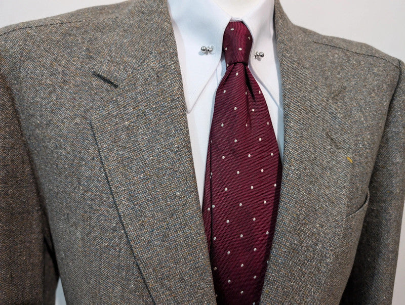 Legendary gray tweed suit