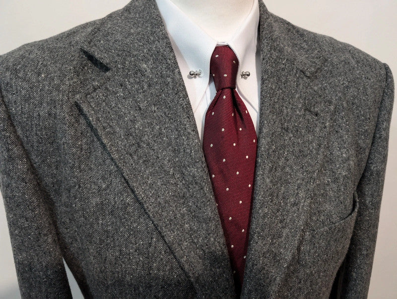 Very rare gray tweed suit