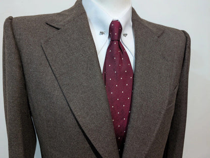 Splendide veste marron en flanelle lourde
