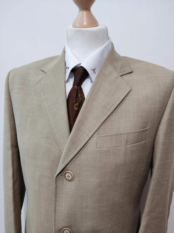 Lovely beige linen cotton suit