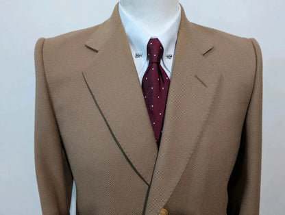 Sublime manteau marron en laine