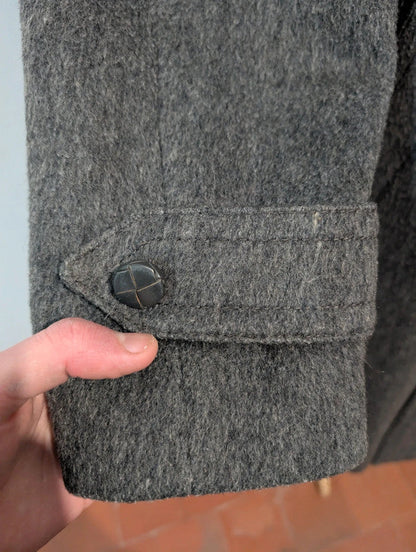 Élégant loden gris en laine