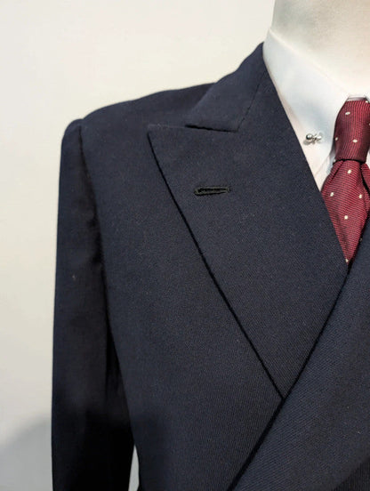 Excellent costume croisé bespoke