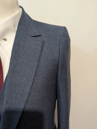 Élégant costume 3 pièces en flanelle