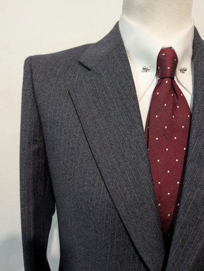 Génial costume pinstripe en flanelle