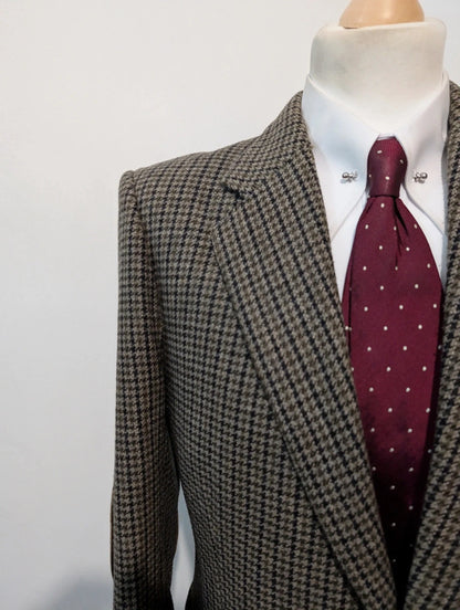 Légendaire costume pied de poule en tweed