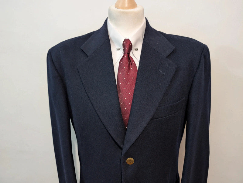 Beautiful navy blue wool jacket