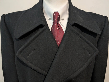 Magnifique manteau caban en laine