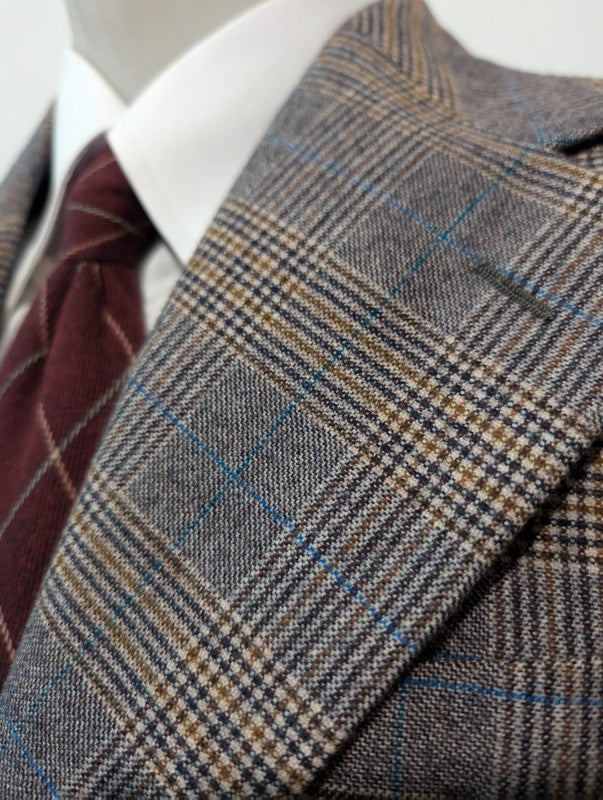 Sad Prince of Wales flannel suit