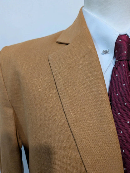 Chouet costume marron en lin