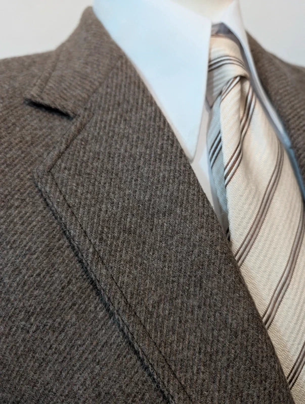 Exceptionnel veste marron en tweed