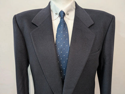 Charmante Veste bleu marine en cachemire